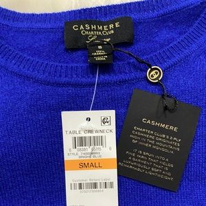 100% cashmere Charter Club Long Sleeve